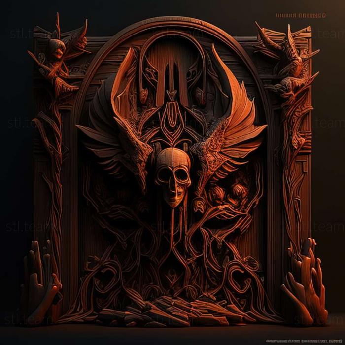 3D model Dungeon Siege Throne of Agony game (STL)